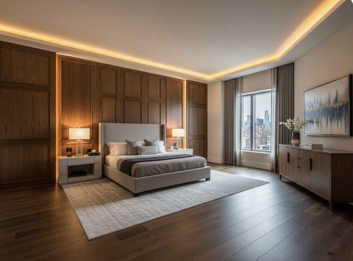 Luxury Master Suite Finish