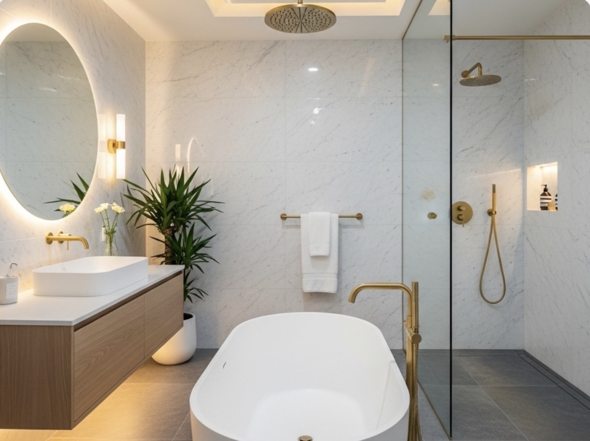Upper West Side Spa Bathroom